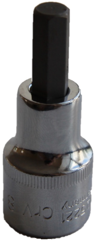 Головка со вставкой 8 мм, 1/2" Saltus