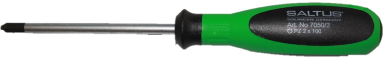 Отвертка PZ2, 100 мм Saltus