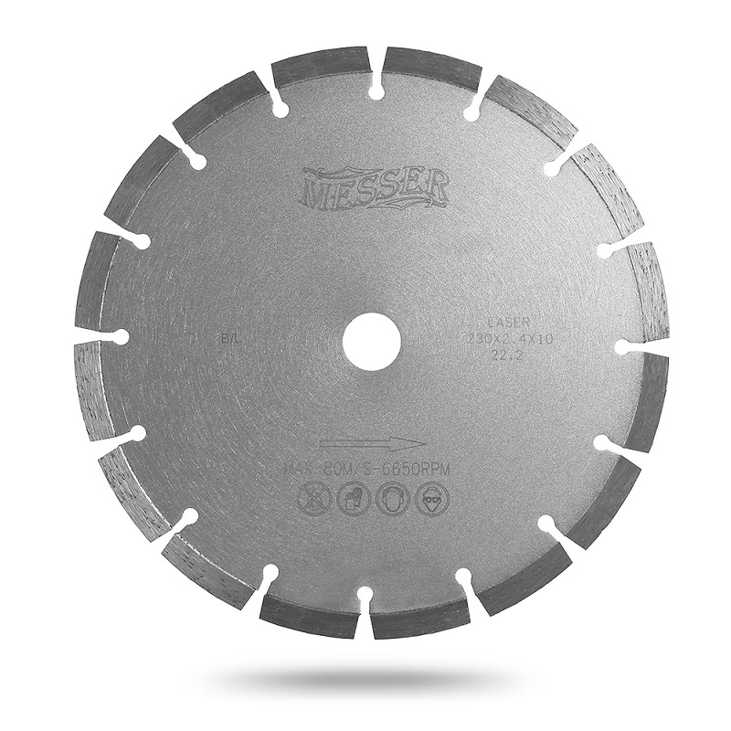 Диск алмазный Messer B/L SEGMENT 230х22,2