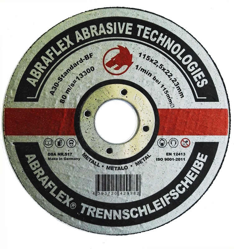 Круг отрезной A30R Standard BF 115X2,5X22,23 Abraflex