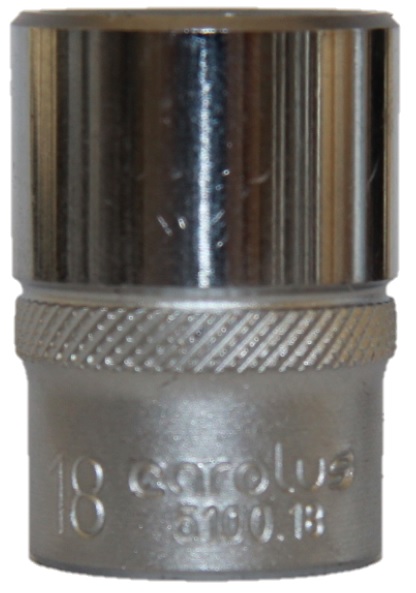 Головка торцевая 1/2", длина 18мм, 5100.18 Gedore