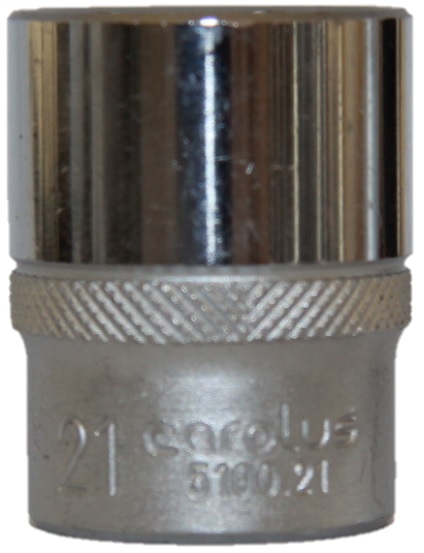 Головка торцевая 1/2", длина 21мм, 5100.21 Gedore