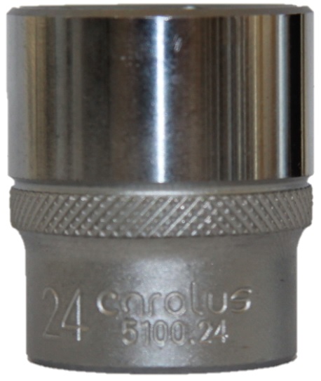 Головка торцевая 1/2", длина 24мм, 5100.24 Gedore