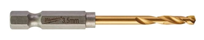 Сверло по металлу RedHEX HSS-G TiN 3.5 мм (2 шт.)