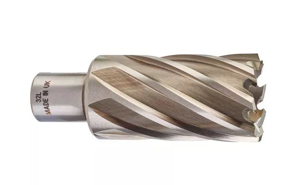 Фреза кольцевая HSS D32х50мм (Weldon)