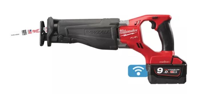 Аккумуляторная сабельная пила Milwaukee M18 ONESX-902X FUEL ONE-KEY (Li-Ion9Ач)