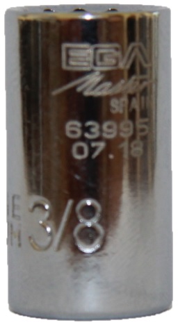 Головка двенадцатигранная  3/8", 1/4" Ega Master