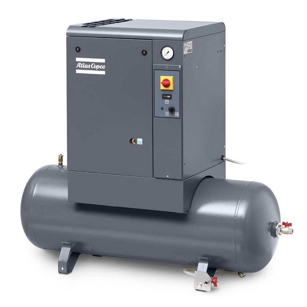 Компрессор винтовой маслосмазываемый Atlas Copco GX3  10P / 400В 3ф 50Гц без N / CE TM(200l)