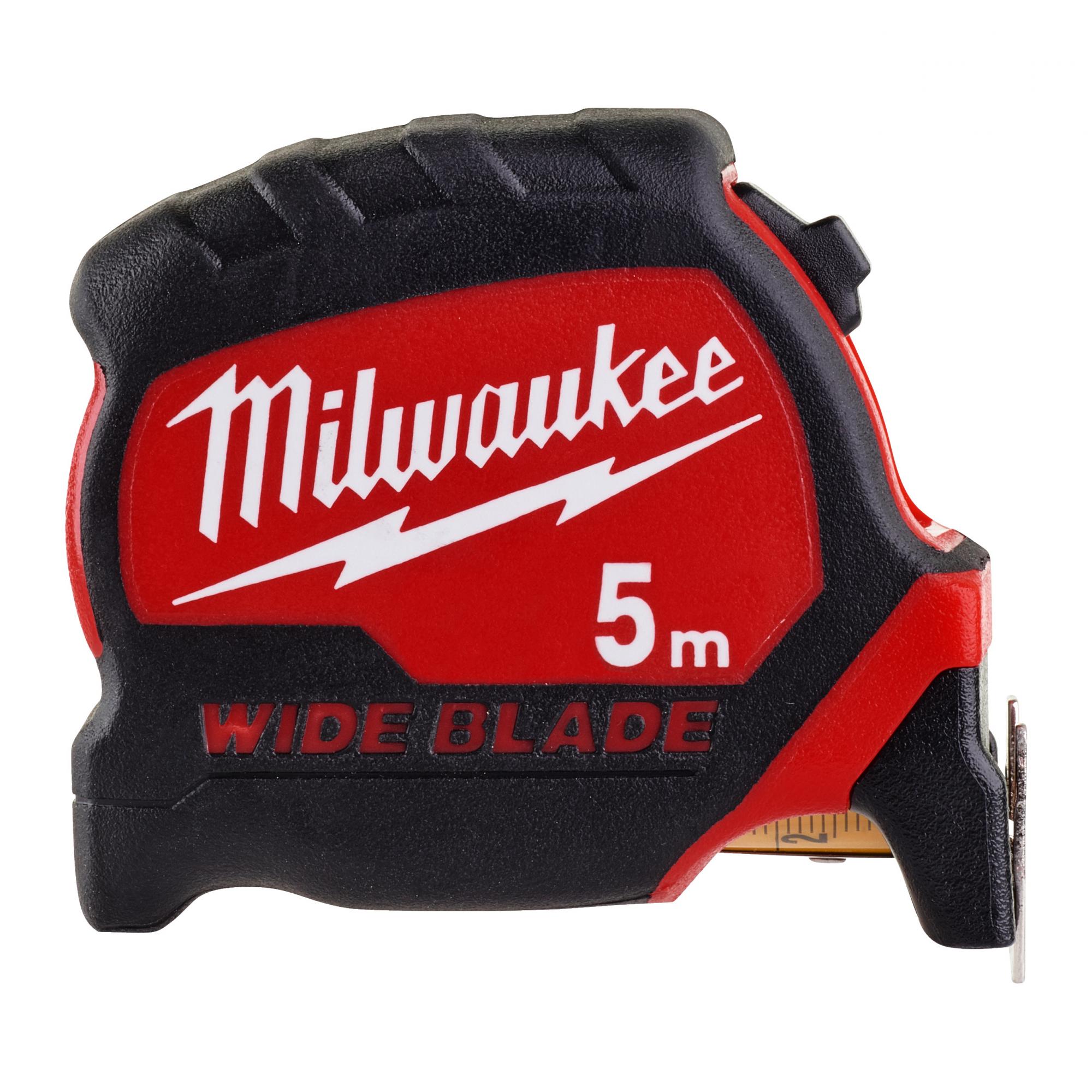Рулетка PREMIUM широкая WIDE BLADE 5м (ширина полотна 33мм)
