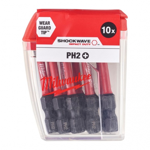 Бита PH2 50мм SHOCKWAVE в кор. (10 шт.) GEN III