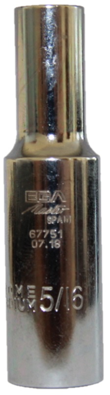 Головка двенадцатигранная удлиненная 5/16", 3/8" Ega Master